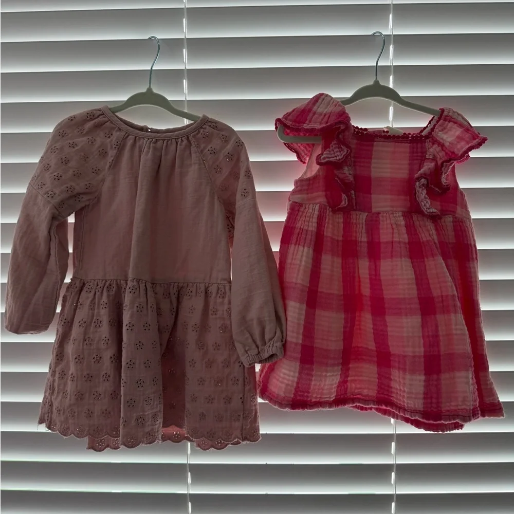 ZARA Tucker & Tate dress size 18-24m lot set duo bundle - Picture 2 of 11